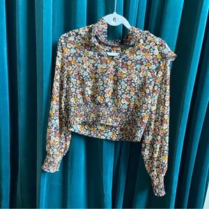 Zara Floral Women's Top